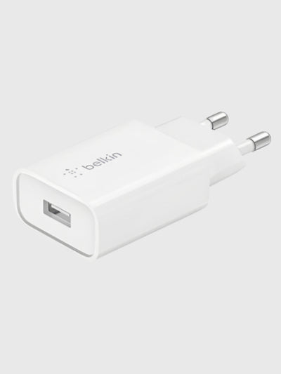 Zaryadlovchi qurilma Belkin SINGLE USB-A WALL CHARGER, 18W QC3,