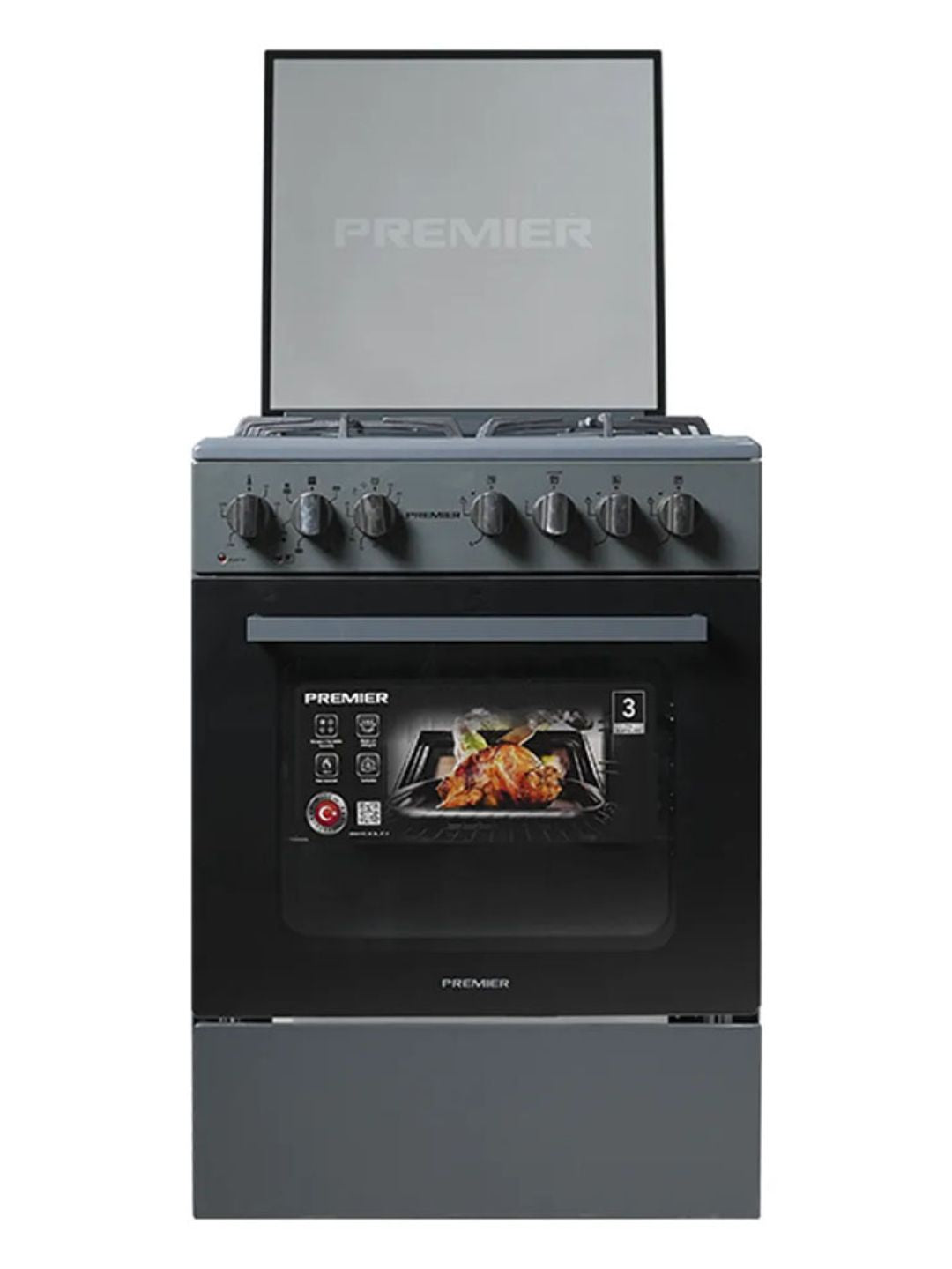 Gaz plitasi PREMIER PRM-GE6040 LX-AT, 60x60