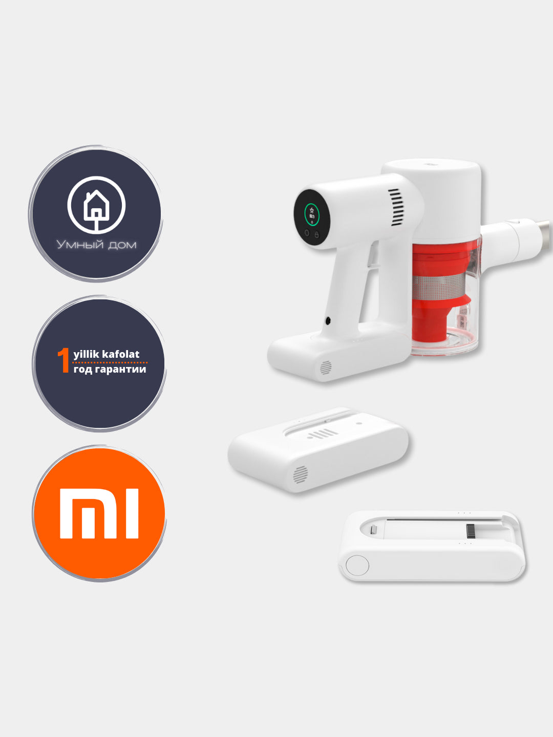 Batareya almashtiriladigan Xiaomi Vacuum Cleaner G11 Kengaytirilgan batareya to'plami