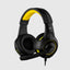 Simli o'yin quloqchinlari 2E Gaming HG300 LED 2E-HG300BK, kompyuter uchun, mikrofonli