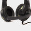Simli o'yin quloqchinlari 2E Gaming HG300 LED 2E-HG300BK, kompyuter uchun, mikrofonli