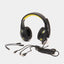 Simli o'yin quloqchinlari 2E Gaming HG300 LED 2E-HG300BK, kompyuter uchun, mikrofonli