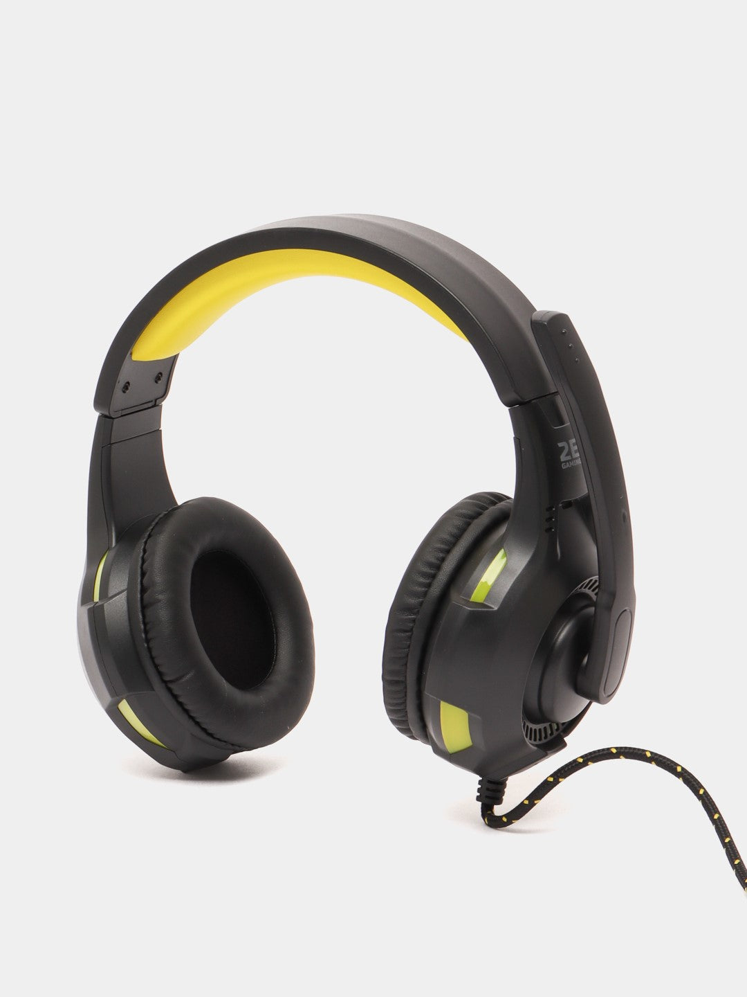 Simli o'yin quloqchinlari 2E Gaming HG300 LED 2E-HG300BK, kompyuter uchun, mikrofonli