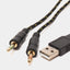 Simli o'yin quloqchinlari 2E Gaming HG300 LED 2E-HG300BK, kompyuter uchun, mikrofonli