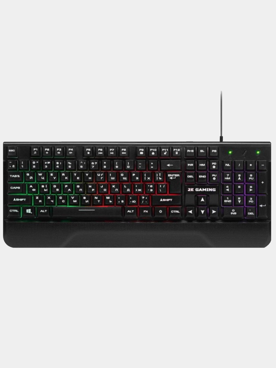 O'yin uchun klaviatura 2E GAMING KG310, LED, USB, Black, 2E-KG310UB