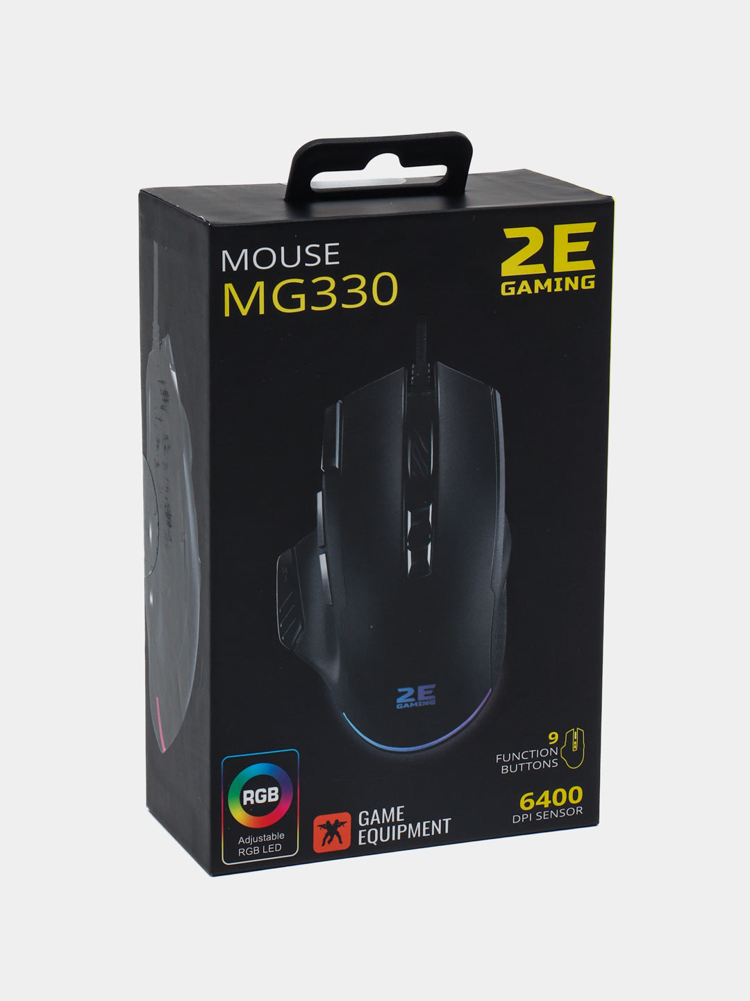 O'yin sichqonchasi 2E Gaming MG330 RGB USB Black