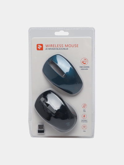 Simsiz sichqoncha 2Е MF2020 WL Black Gray and Blue