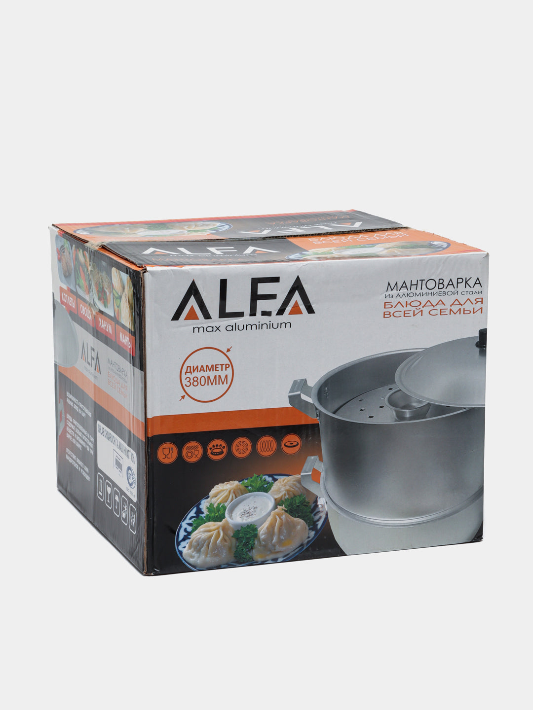 Manti-qasqon alyuminli Alfa