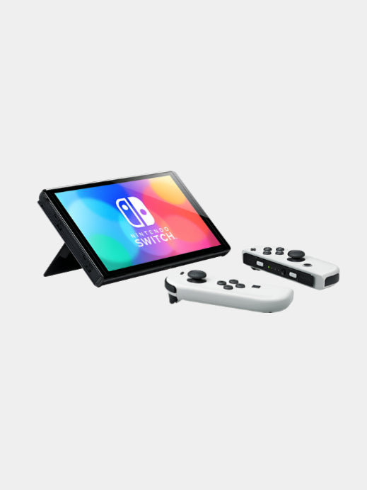 O'yin konsoli Nintendo Switch Oled, oq