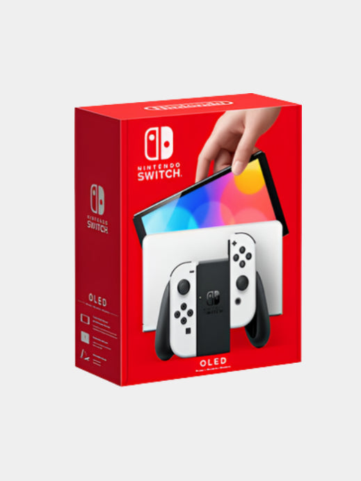 O'yin konsoli Nintendo Switch Oled, oq