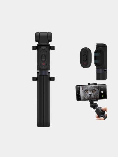 Selfi tayoqchasi, Xiaomi Zoom Selfie Stick dan, selfi pulti bilan mini tripod