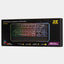 Oyin klaviaturasi 2E Gaming C Rgb yoritgichli simli 2E Gaming Kg325 Led Usb Ukr