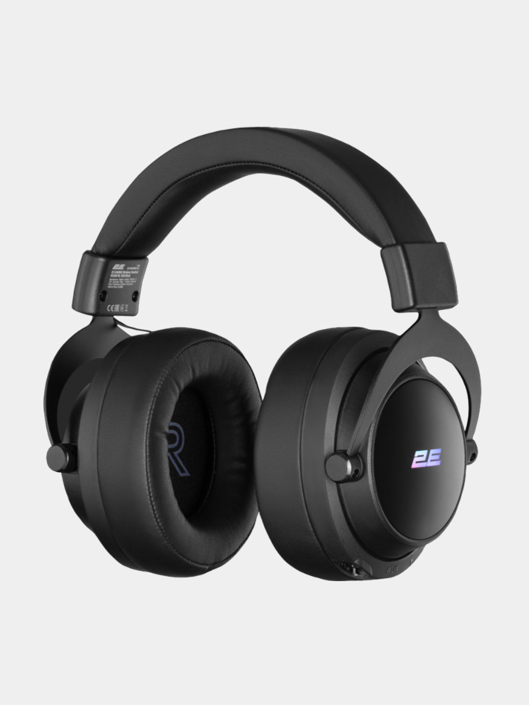 Simsiz o'yin quloqchinlari 2E Gaming HG360 RGB yoritgich bilan WL Black