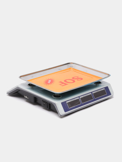 Elektron tarozi SOF 40 kg temir knopkali