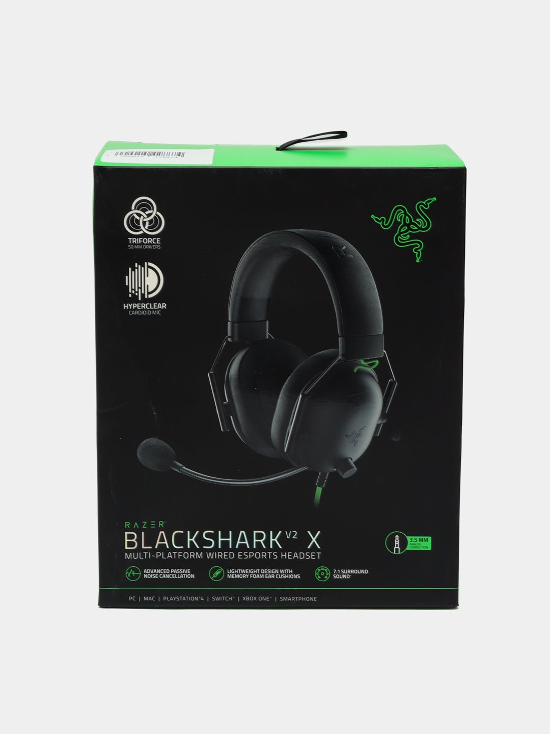 O'yin quloqchini Razer Blackshark V2 X 7.1