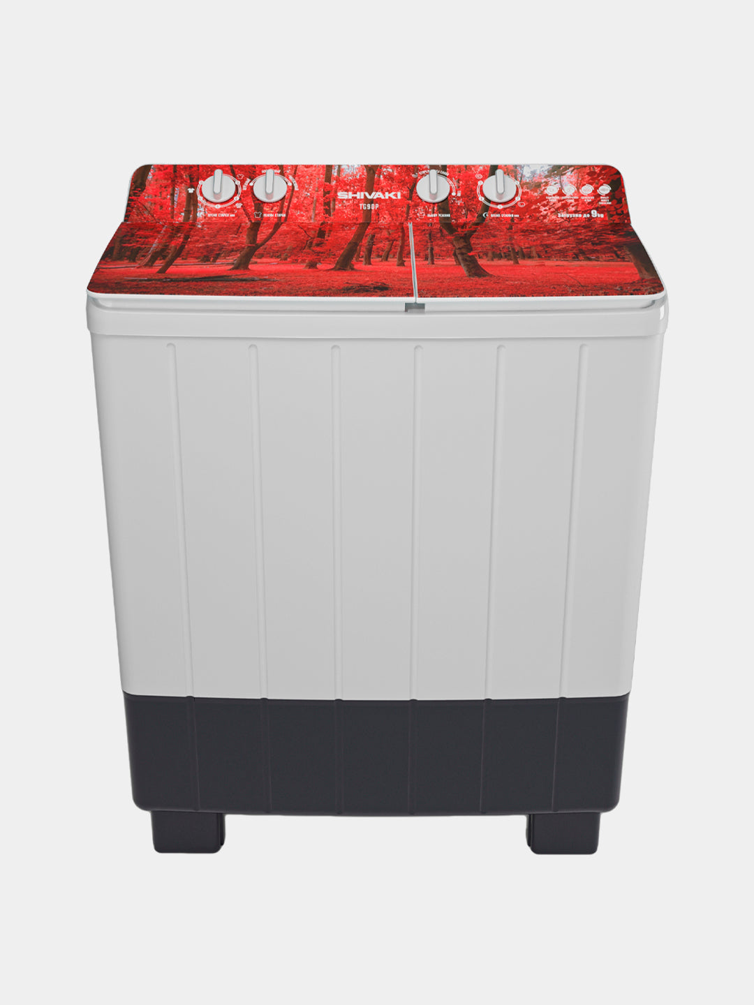 Kir yuvish mashinasi yarim avtomatik Shivaki TG90P Nature 01, 9 kg