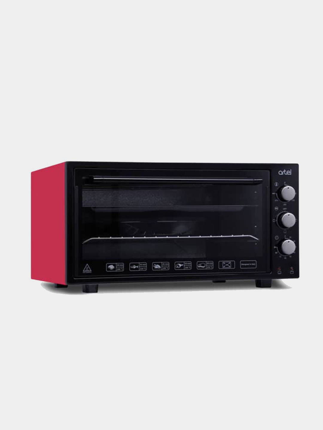 Mini pech Artel MD4816, qora/qizil