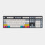 O'yin klaviaturasi Varmilo Keyboard VA108M CMYK Cherry MX Blue