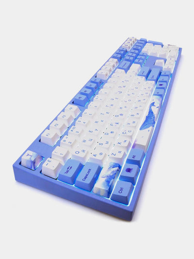 Simli klaviatura Varmilo VA108M Sea Melody, Cherry MX Silent Red