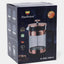 French-press choynak, pompa bilan, qahva va choy uchun 800 ml