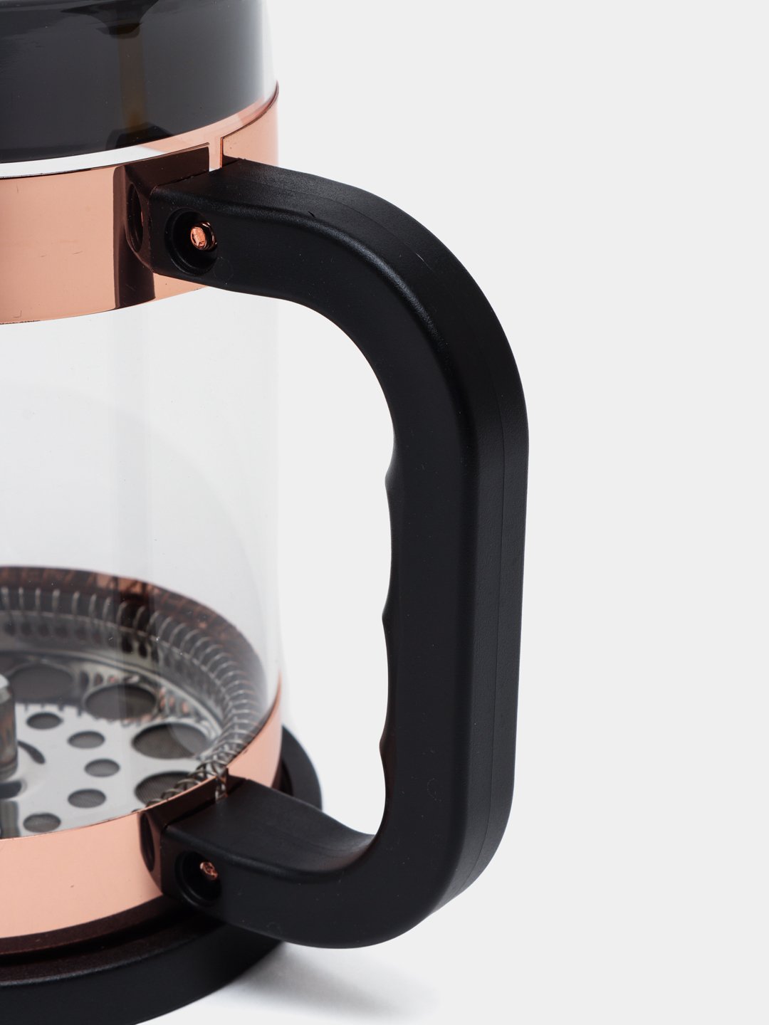 French-press choynak, pompa bilan, qahva va choy uchun 800 ml