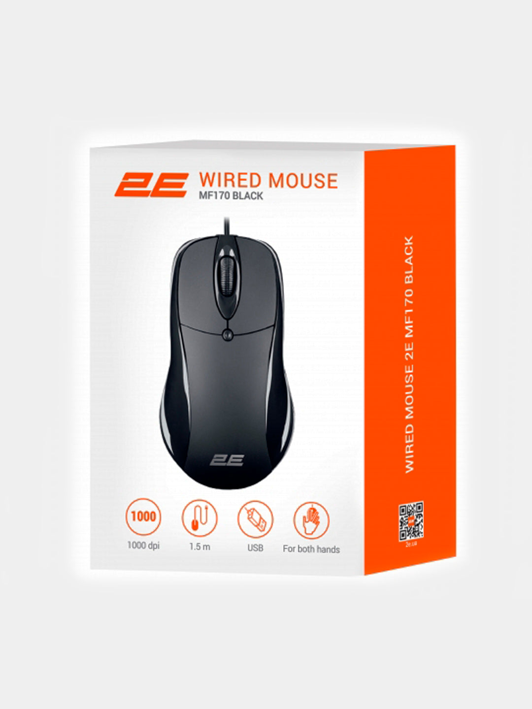 Kompyuter sichqonchasi 2E MF170 USB Black
