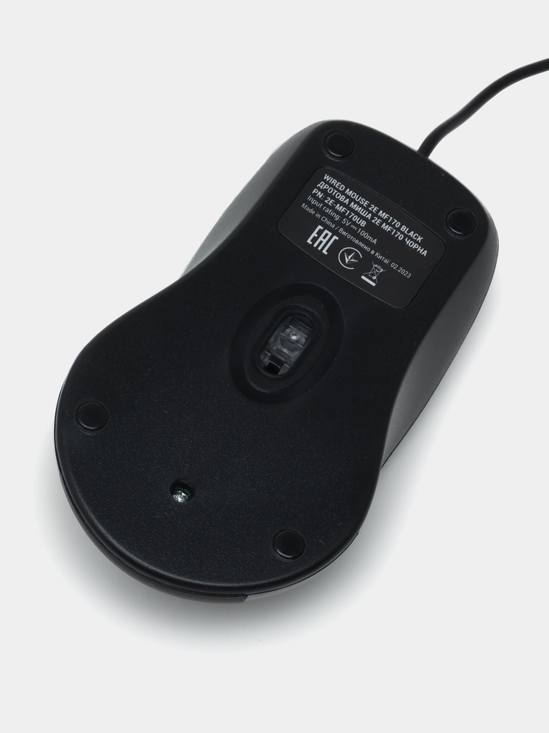 Kompyuter sichqonchasi 2E MF170 USB Black