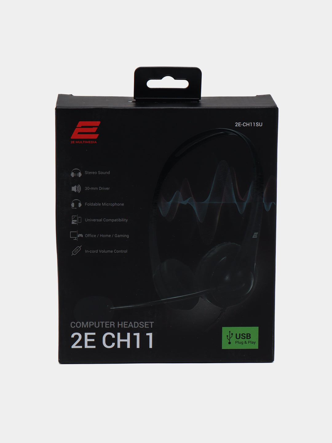 Kompyuter uchun quloqchinlar 2E On-Ear CH11 USB