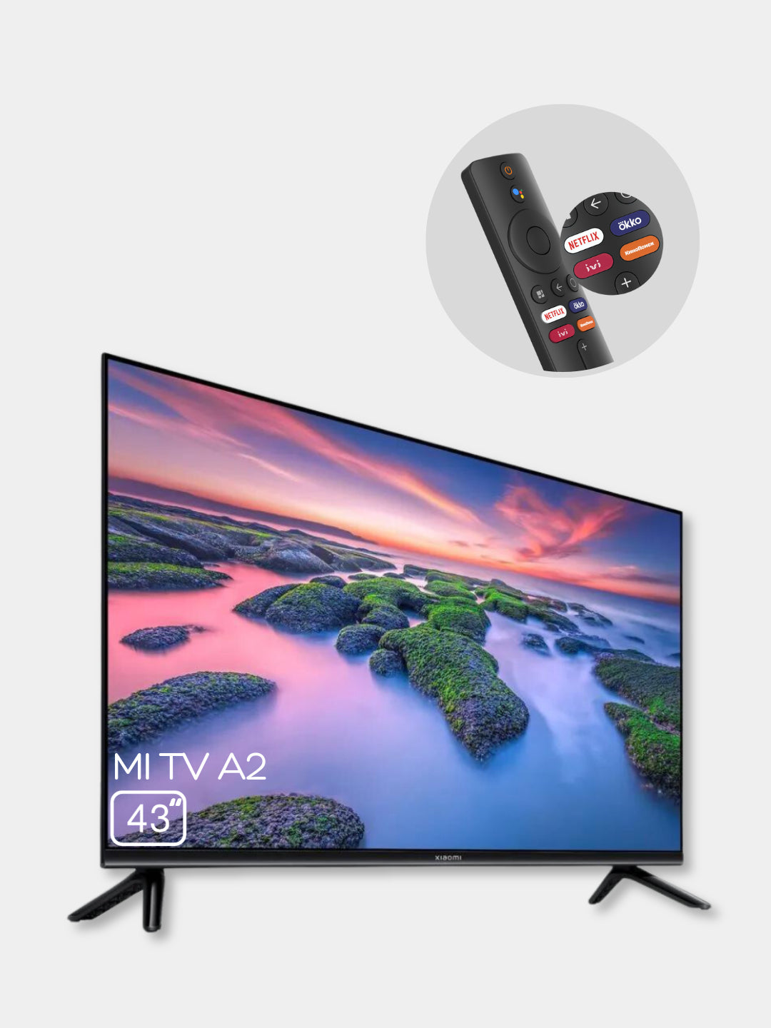 Aqlli smart televizori Xiaomi Mi TV A2  43" Android TV, HD/Full HD/4K