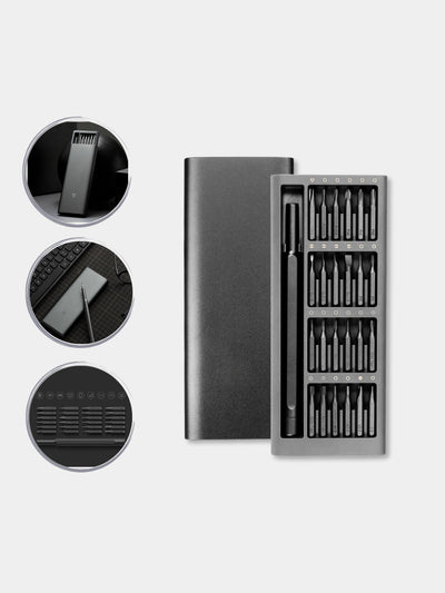 Aniq buragichlar toplami Xiaomi Mi Precision Screwdriver Kit, 24 yuqori aniqlikdagi bitlar
