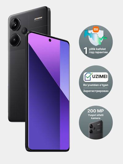 Xiaomi Redmi Note 13 Pro+ 5G Black 12/512 GB