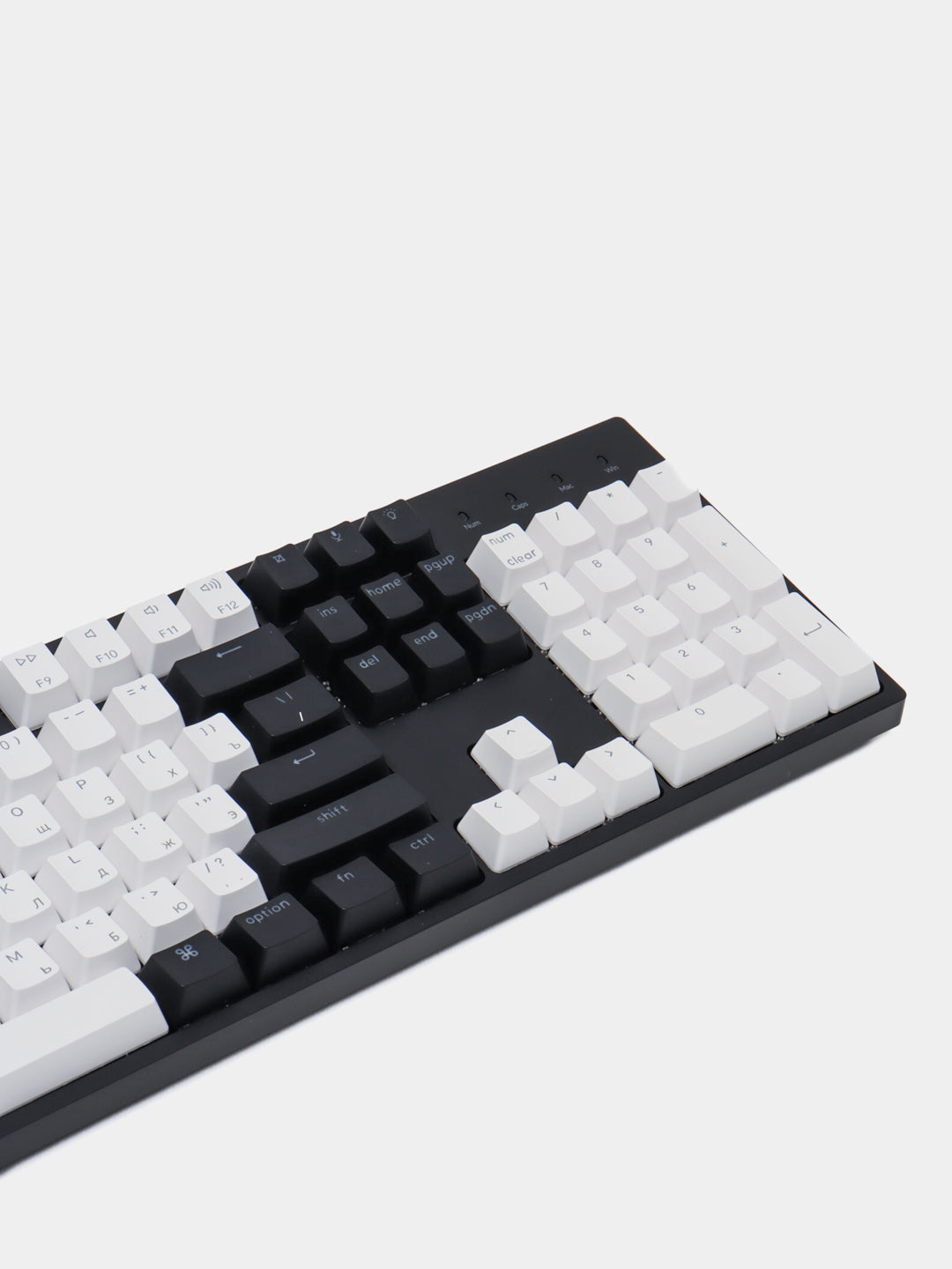 Mexanik klaviatura Keychron C2 104Key, Gateron G Pro Brown, USB-A,White Led Black