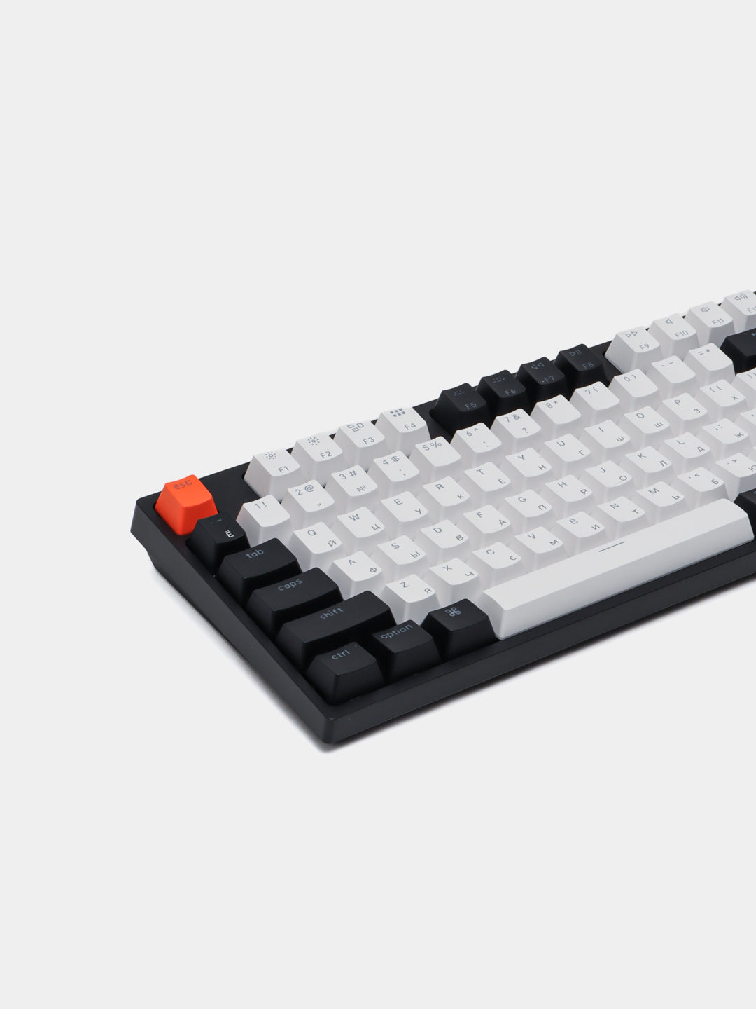 Mexanik klaviatura Keychron C2 104Key, Gateron G Pro, USB-A, EN/RU, White Led C2A