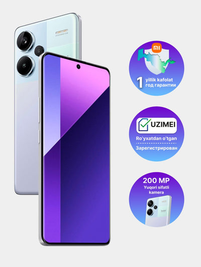 Xiaomi Redmi Note 13 Pro+ 5G Black 12/512 GB
