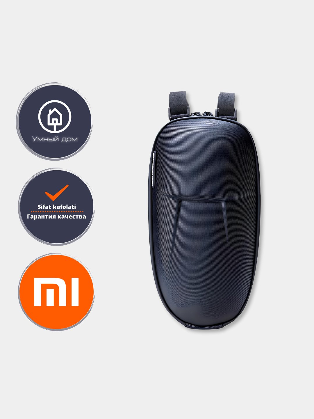 Sumka samokat uchun Xiaomi Mi Electric Scooter Storage Bag, zarbaga bardoshli korpusli