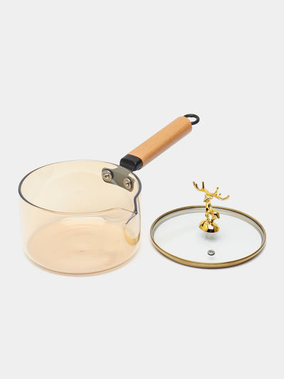 Shisha cho'mich, ushlagichli, issiqqa chidamli, 1,6 litr