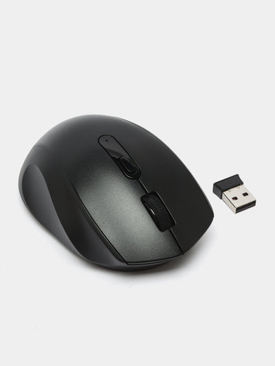Noutbuk va kompyuter uchun simsiz sichqoncha 2E MF240 WL, qora, 2E-MF240WB