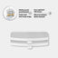 Ichimlik idishi uchun almashtiriladigan filtrlar to'plami Xiaomi Smart Pet Fountain Filter