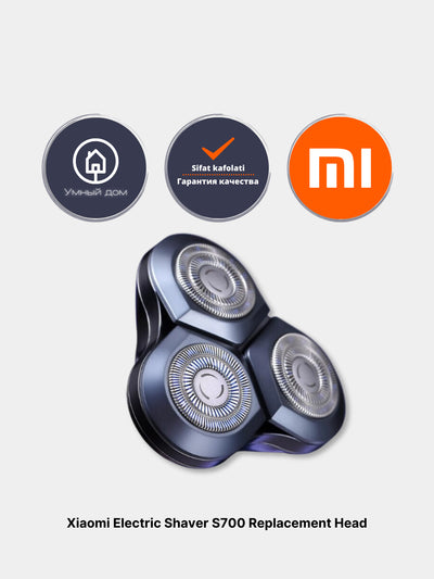 Xiaomi Mi Electric Shaver S700, S101 elektro ustara uchun almashtirish boshi