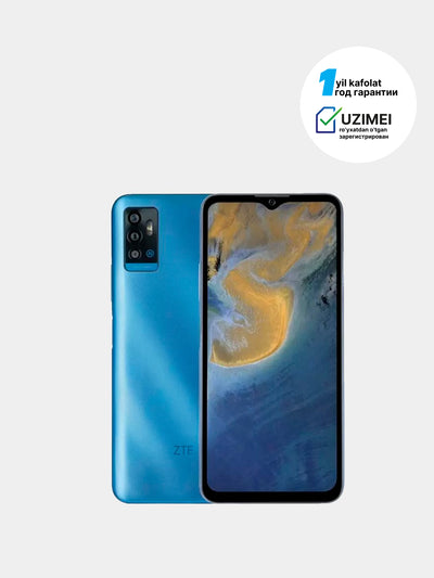 Смартфон ZTE Blade A71 3/64Gb Blue