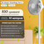Polda turadigan aqlli ventilyator Xiaomi Smart Standing Fan 2, 2 Pro smartfonni boshqarish
