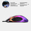 O'yin sichqonchasi 2E Gaming MG345 Transparent, RGB USB Black