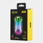O'yin sichqonchasi 2E Gaming MG345 Transparent, RGB USB Black