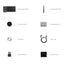 Grafik planshet Inspiroy Keydial KD200 Bluetooth 5.0 qora KD200HUION