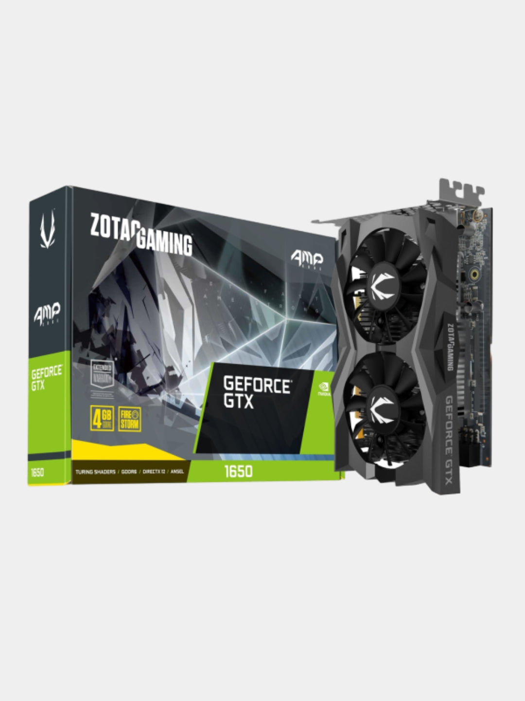 Видеокарта ZOTAC GeForce GTX 1650 4GB GDDR6 AMP Core,