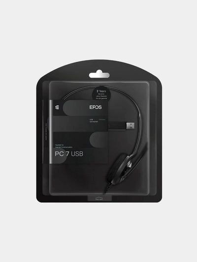 Sennheiser PC 7 USB Mono/ EPOS PC 7 Mono USB - kompyuter, MAC uchun simli quloqchinlar