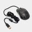 O'yin sichqonchasi 2E Gaming MG345 Transparent, RGB USB Black
