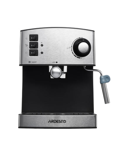 Carob qahva qaynatgich Ardesto Steel Collection 1,6 litr, kappuchino qaynatgich, YCM-E1600