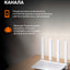 Xiaomi Wi-Fi Router AX3000T, ikki diapazonli, Wi-Fi 6, uy va ofis uchun, Mesh, Global