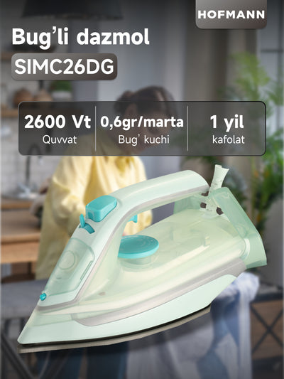 Dazmol bug'li Hofmann SIMC26DG/HF, kuchli va qulay